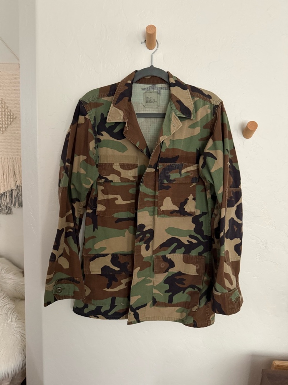 Classic Woodland Camo Field Jacket